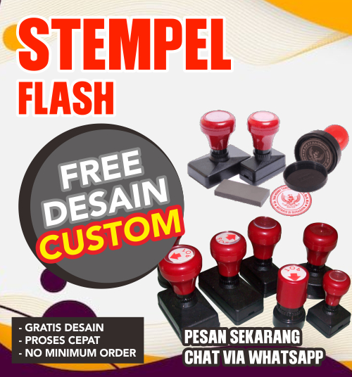stempel flash semarang terdekat
